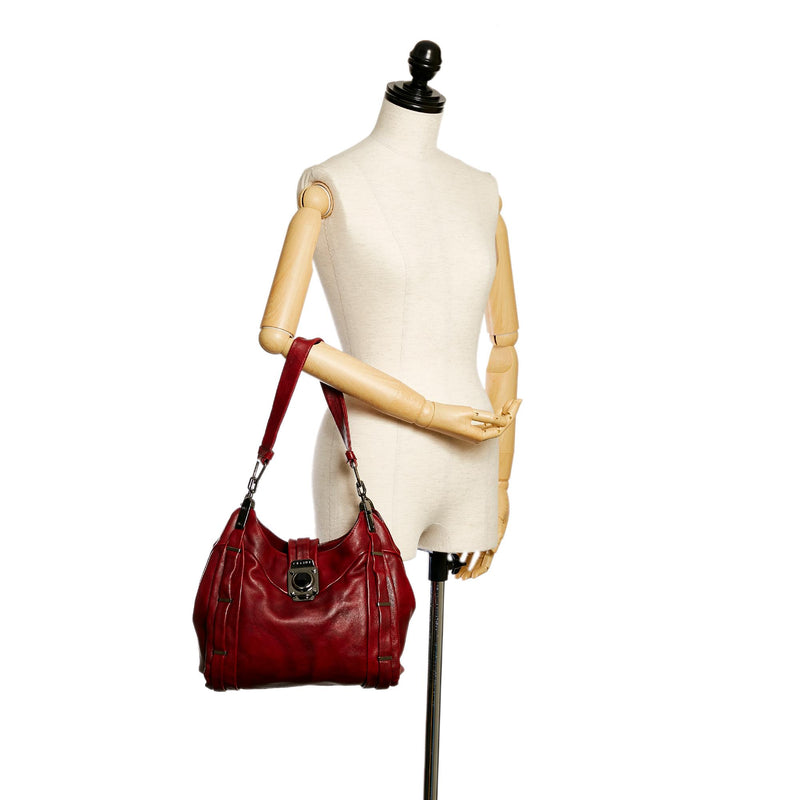 Celine Leather Shoulder Bag (SHG-28436)