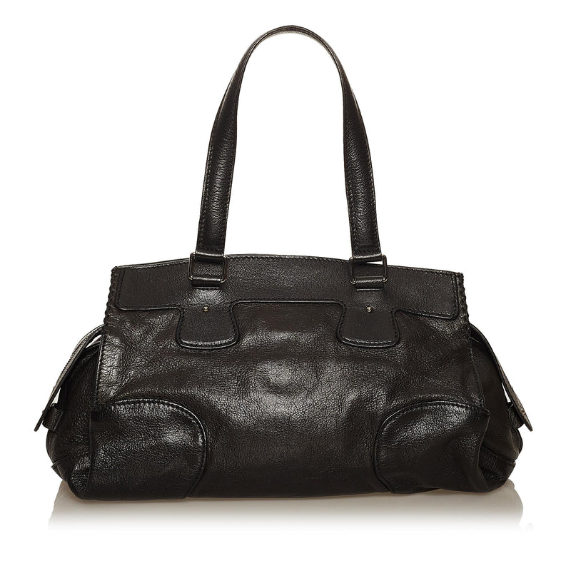 Celine Leather Shoulder Bag (SHG-29322)