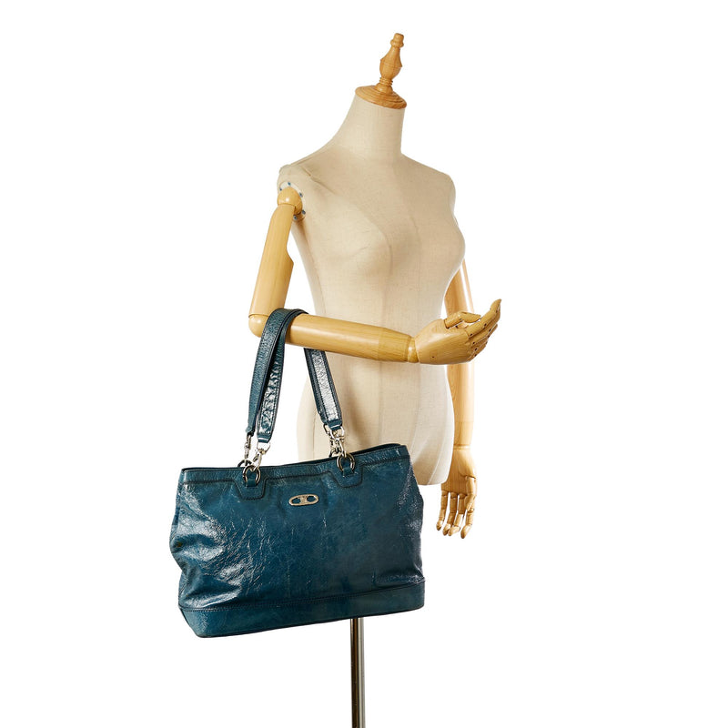 Celine Leather Tote Bag (SHG-23849)