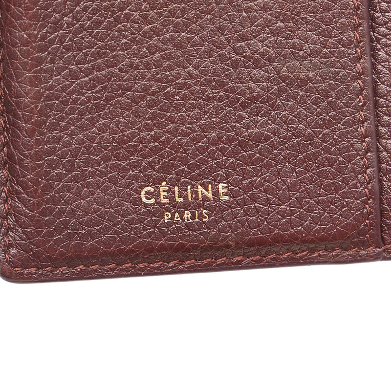Celine Leather Zip Card Holder (SHG-34891)