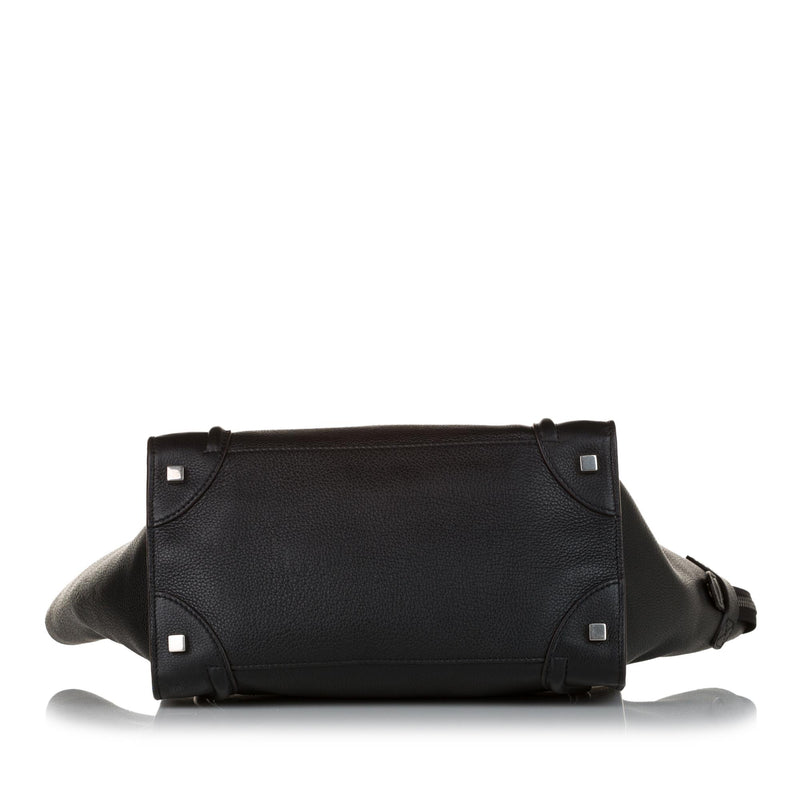 Celine Luggage Leather Tote Bag (SHG-33646)