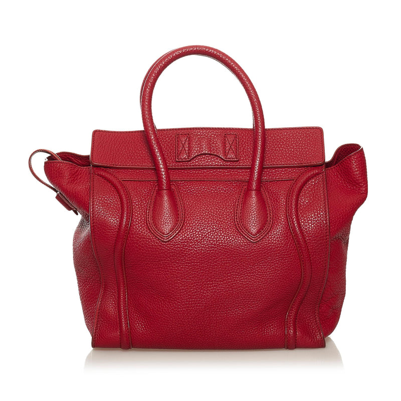 Celine Luggage Leather Tote Bag (SHG-34201)