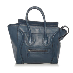 Celine Luggage Tote Leather Handbag (SHG-28127)