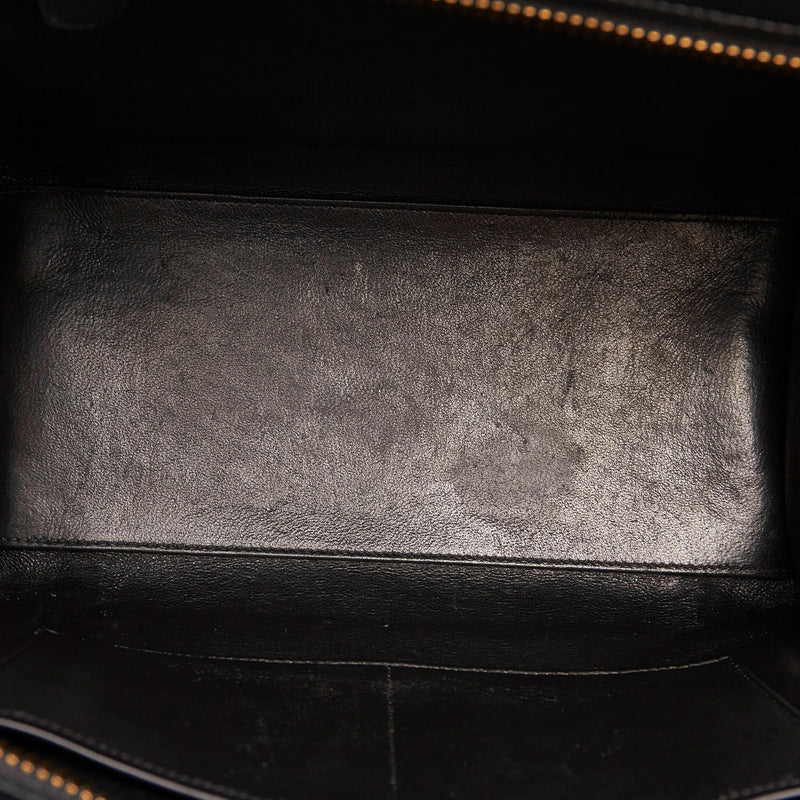 Celine Luggage Tote Tricolor Leather Handbag (SHG-31891)