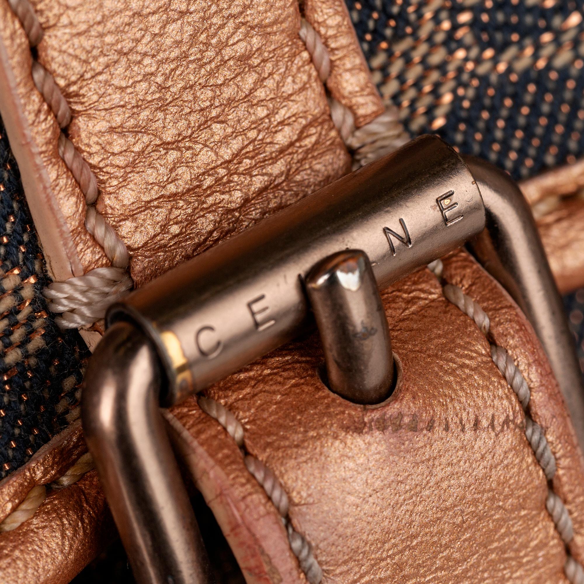 Celine Macadam Denim Handbag (SHG-35384)