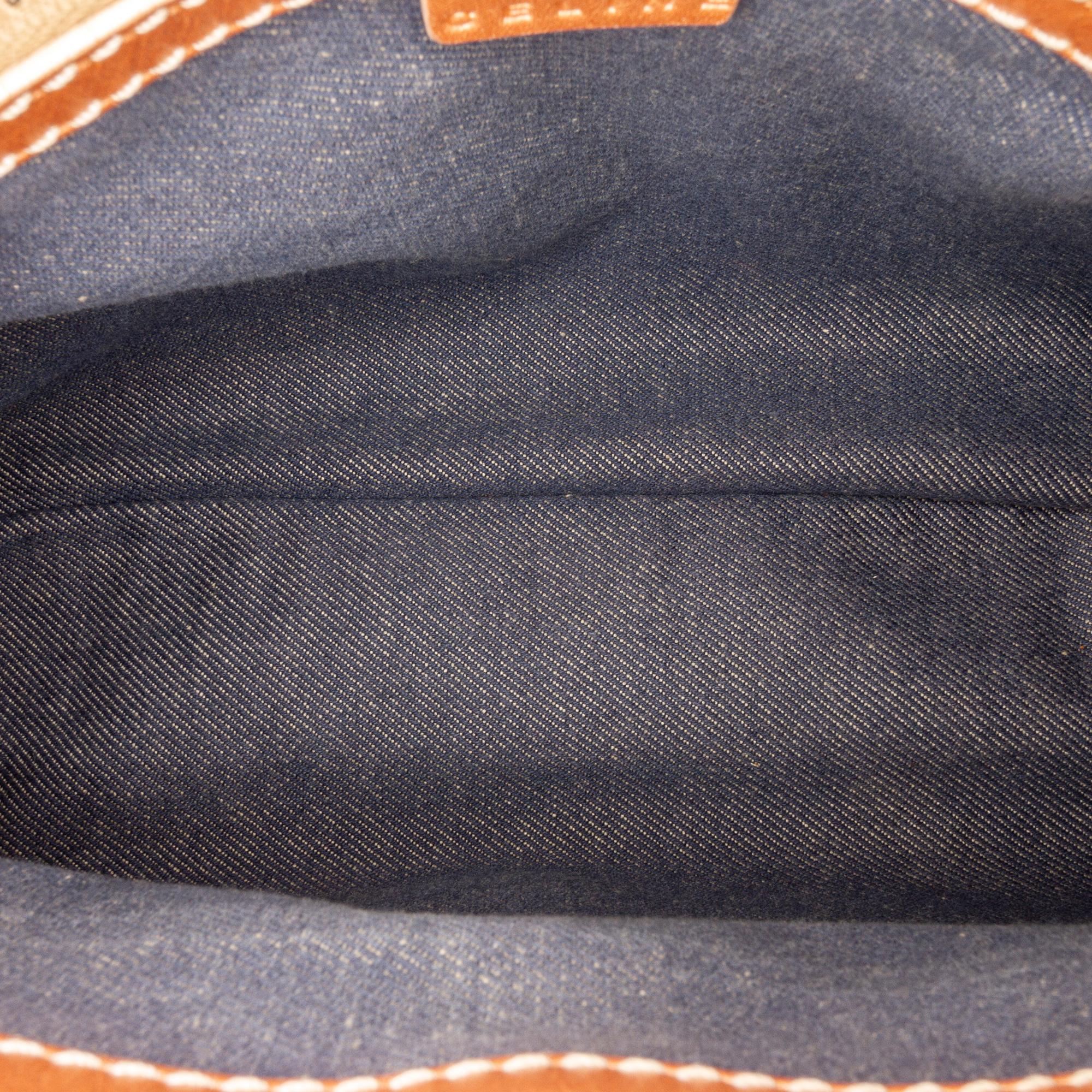 Celine Macadam Denim Handbag (SHG-35384)