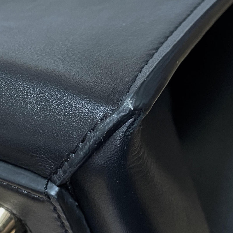 Celine Medium Edge Bicolor Leather Handbag (SHG-37631)