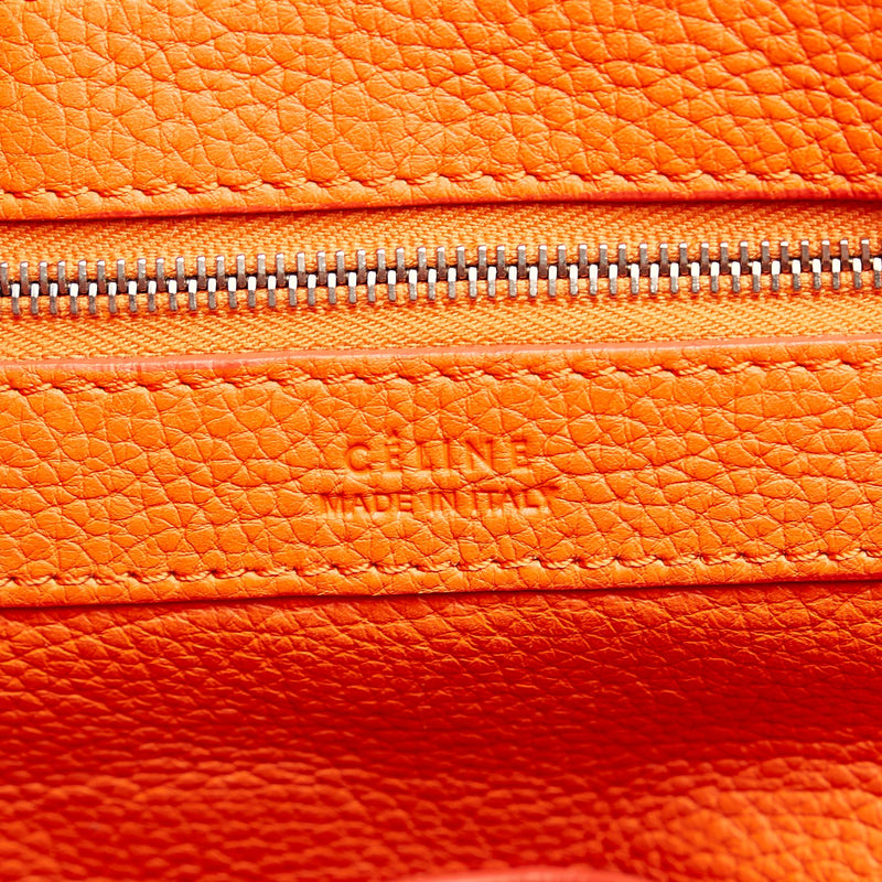Celine Medium Horizontal Cabas Leather Tote Bag (SHG-37629)