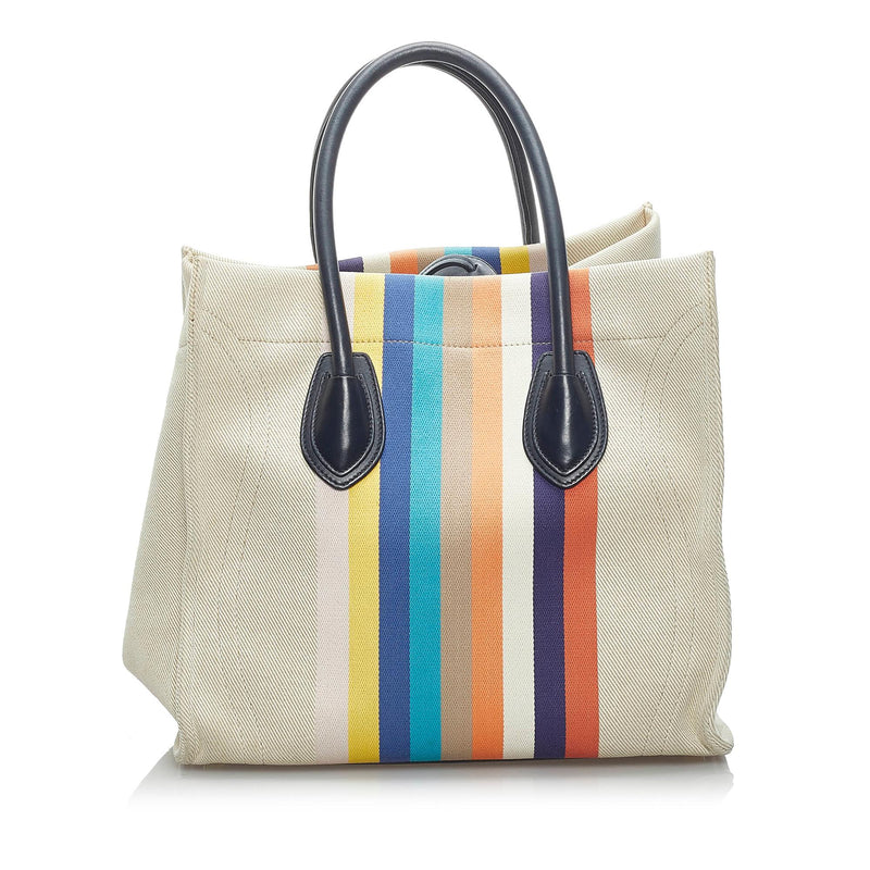 Celine, Bags, Celine Canvas Bucket Bag Medium