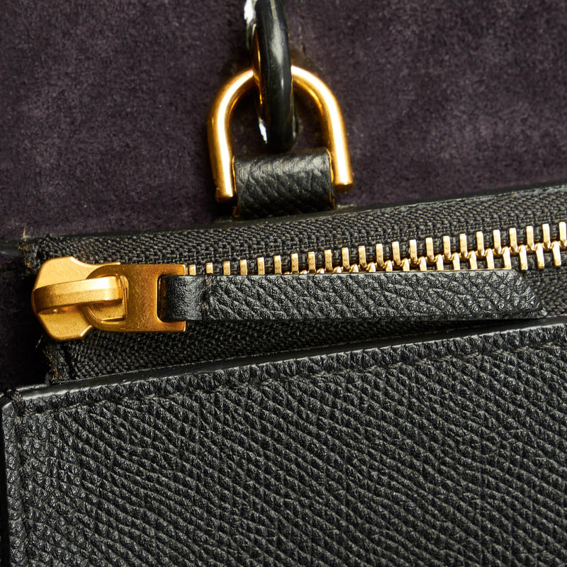 Celine Mini Belt Leather Satchel (SHG-33571)