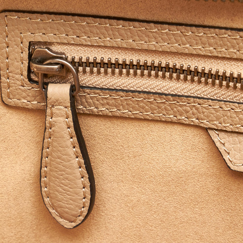 Celine Mini Luggage Leather Tote Bag (SHG-26808)