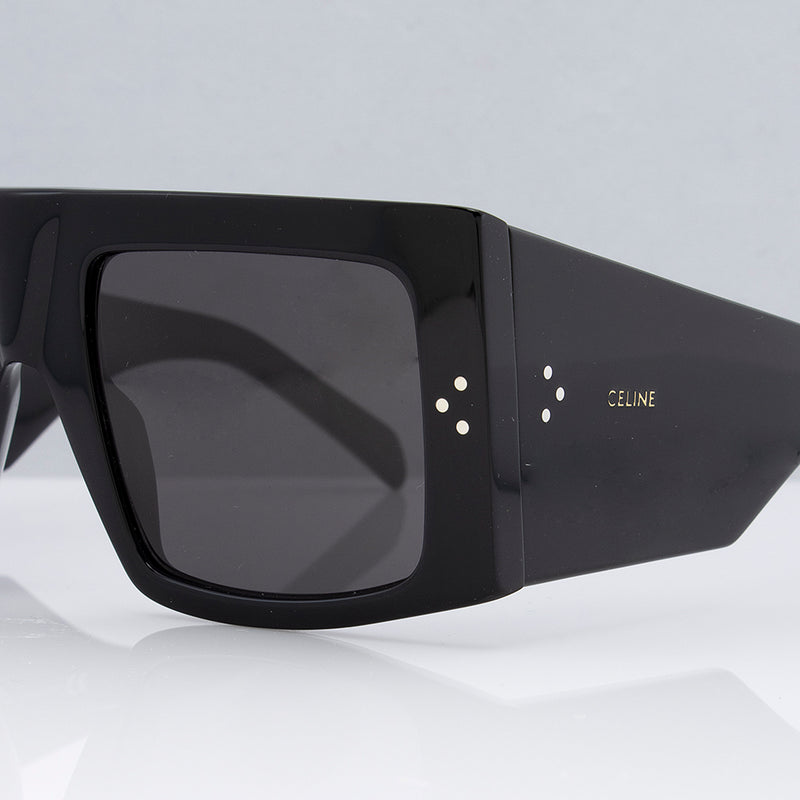 Celine Rectangular Chunky Sunglasses (SHF-21493) – LuxeDH