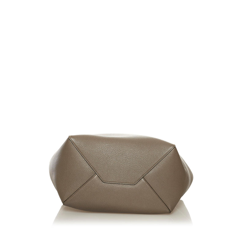 Celine Small Phantom Cabas Leather Tote Bag (SHG-35043)