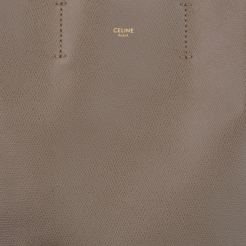 Celine Small Vertical Cabas Leather Satchel (SHG-28239)