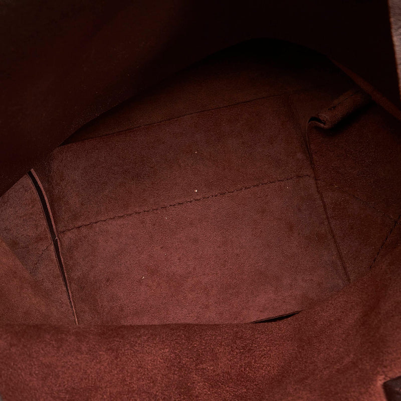Celine Small Vertical Cabas Leather Tote Bag (SHG-29612)