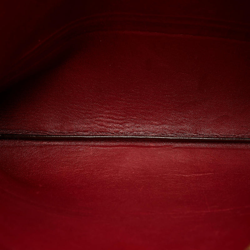 Celine Solo Bicolor Leather Clutch Bag (SHG-27017)