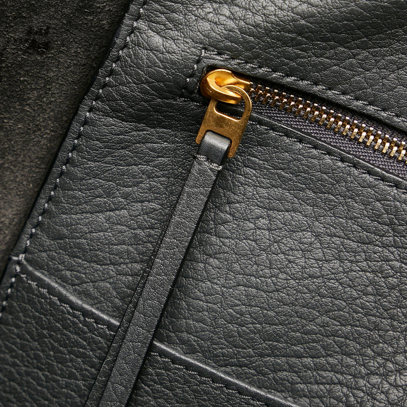 Celine Tie Tote Leather Handbag (SHG-31089)