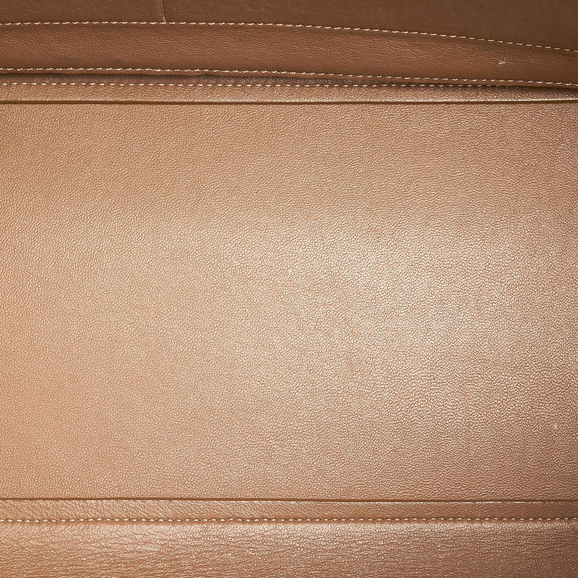 Celine Trapeze Leather Satchel (SHG-29262)