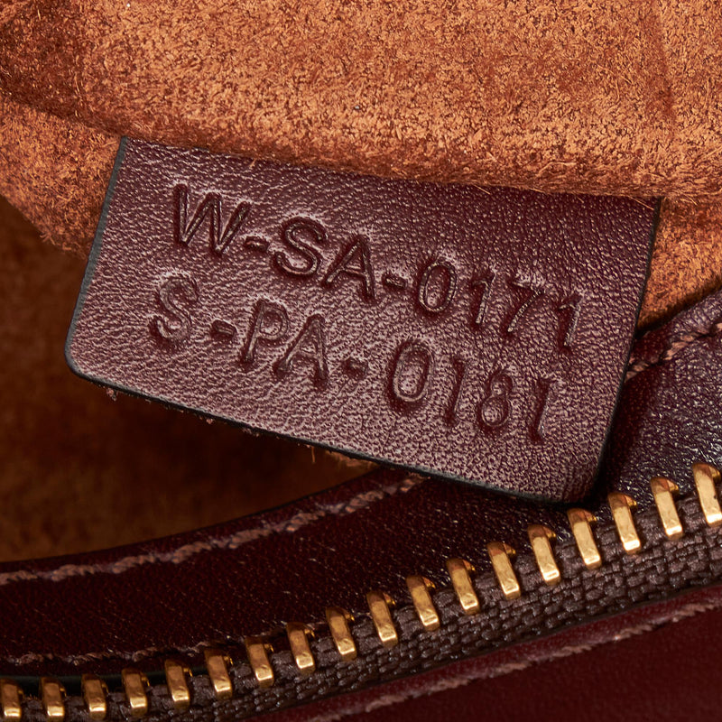 Celine Trapeze Tricolor Leather Handbag (SHG-27373)