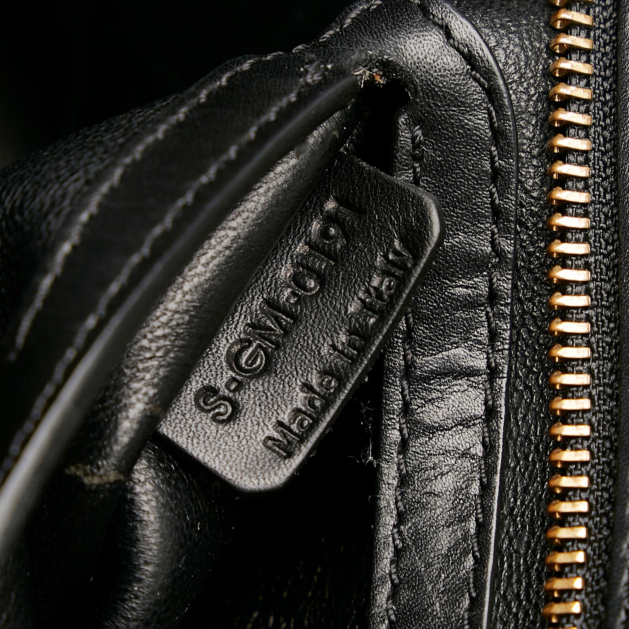 Celine Trapeze Tricolor Leather Satchel (SHG-29489)