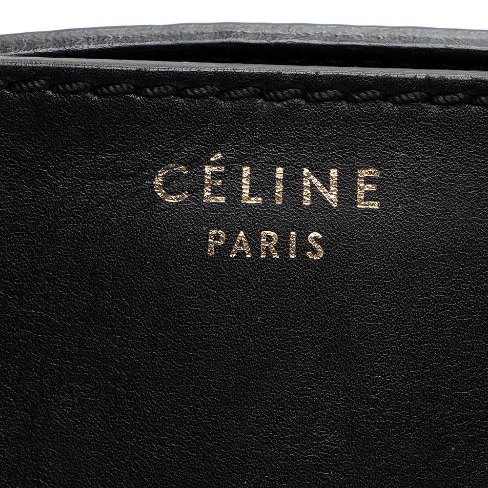 Celine Tricolor Calfskin Mini Luggage Tote - FINAL SALE (SHF-18811)
