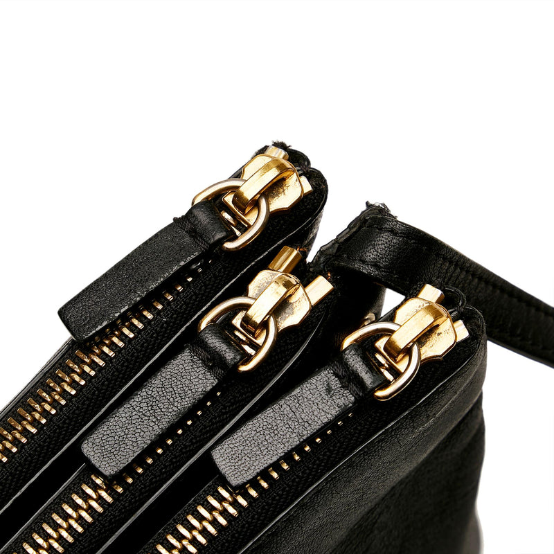 Celine Trio Leather Crossbody Bag (SHG-37946)