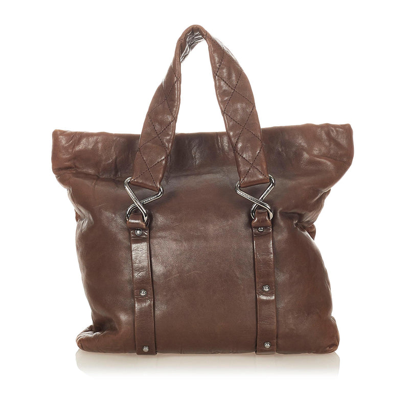 Chanel 8 Knots Lambskin Leather Tote Bag (SHG-23076)