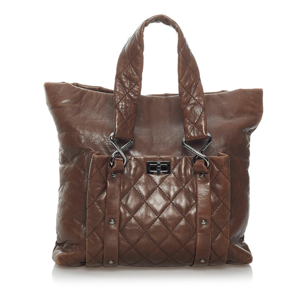 Chanel 8 Knots Lambskin Leather Tote Bag (SHG-30242)