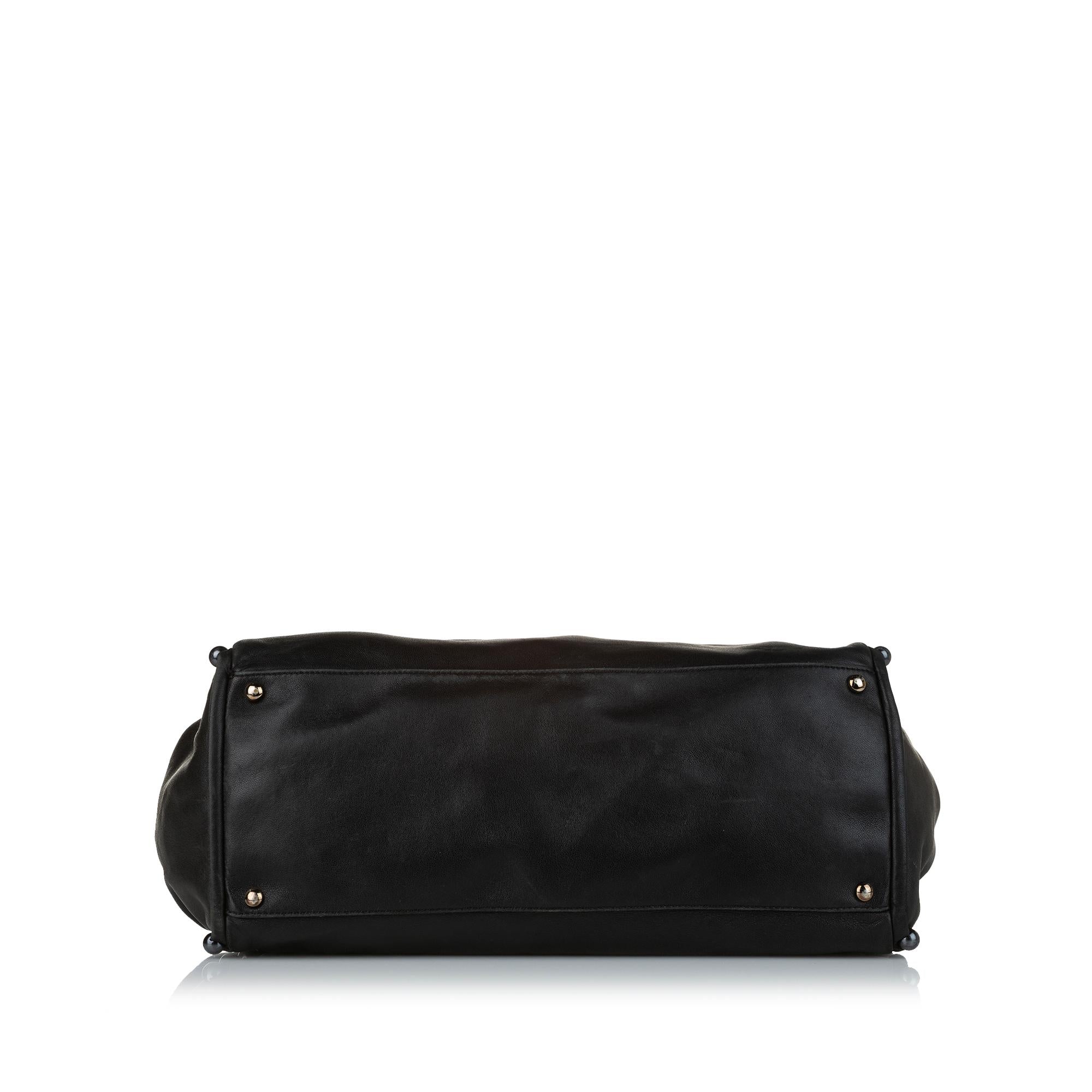 Chanel Accordion Pearl Obsession Shoulder Bag (SHG-33173)