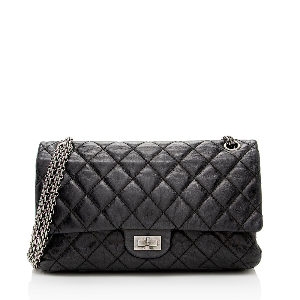 Chanel Reissue 2.55 Flap Bag Quilted Aged Calfskin 228
