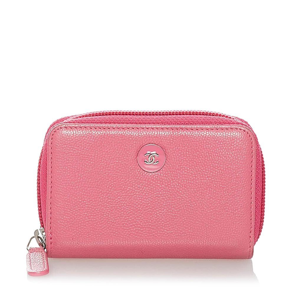 Chanel CC Clover Leather Coin Pouch (SHG-31041) – LuxeDH