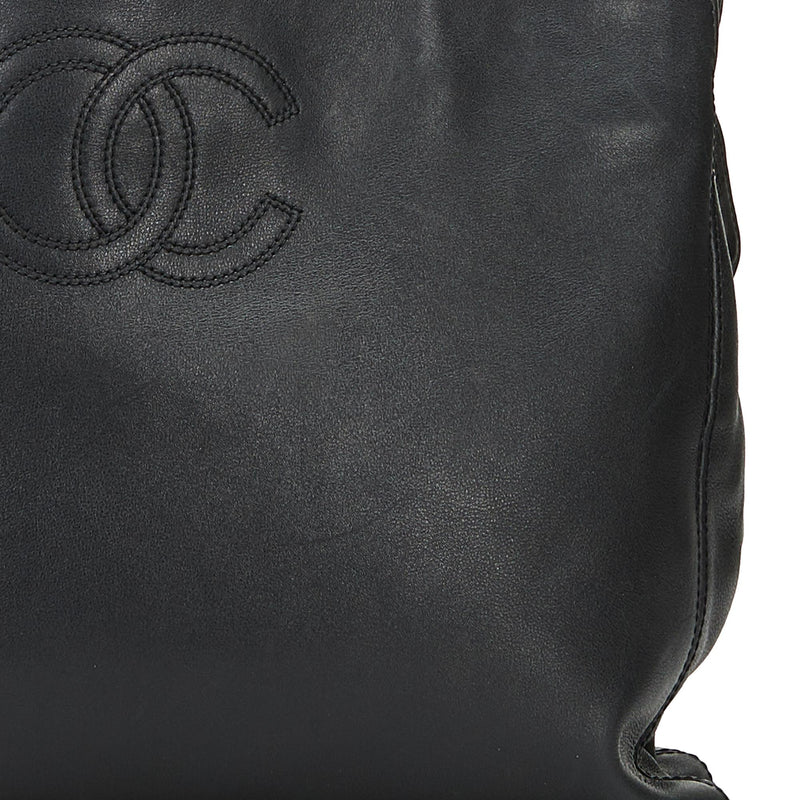 Chanel CC Leather Tote Bag (SHG-36953)