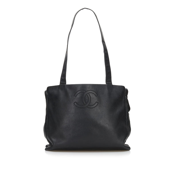 Chanel CC Leather Tote Bag (SHG-36953)
