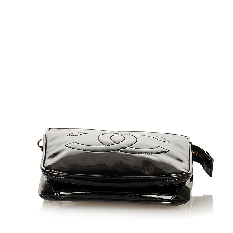Chanel CC Patent Leather Belt Bag (SHG-27599)