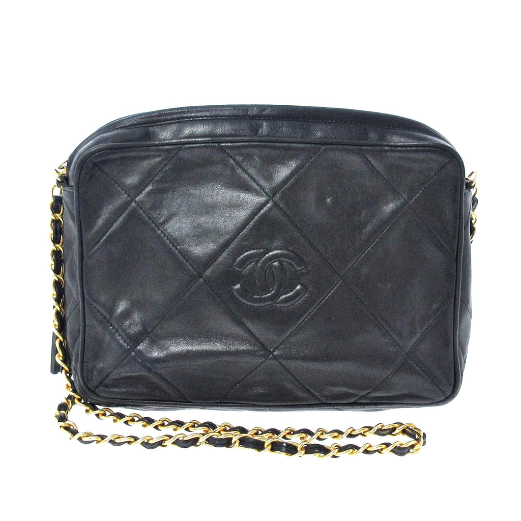 Chanel CC Timeless Lambskin Leather Crossbody Bag (SHG-31166)