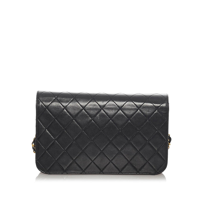 Chanel CC Timeless Lambskin Leather Crossbody Bag (SHG-37874)