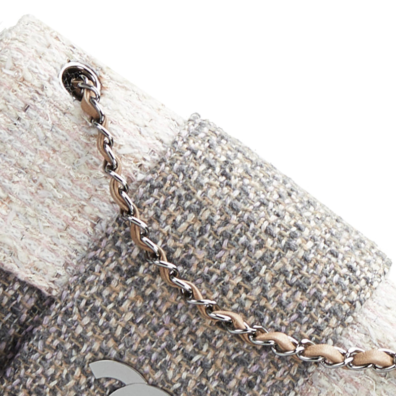 Chanel CC Tweed Single Flap Bag (SHG-5wHBEY) – LuxeDH