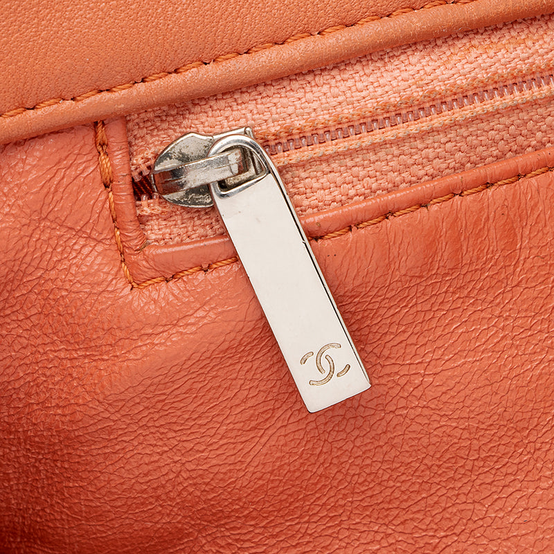 Chanel Calfskin Hampton Accordion Shoulder Bag (SHF-16469)