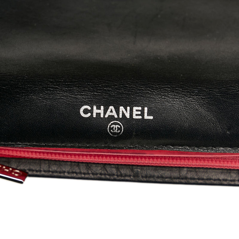 Chanel Cambon Ligne Flap Wallet (SHG-HwZSZR)