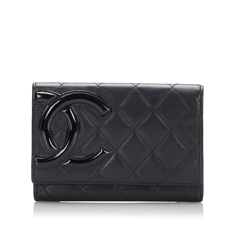 Chanel 19 Quilted Lambskin Card Holder Dark Pink – DAC