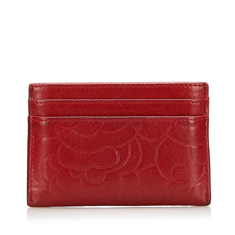 Chanel Camellia Card Holder (SHG-36027)