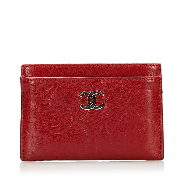 Chanel Camellia Card Holder (SHG-36027)