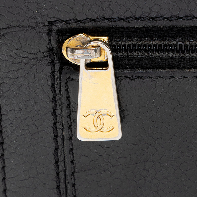Chanel Vintage Caviar Leather CC Compact Wallet - FINAL SALE (SHF-17949)