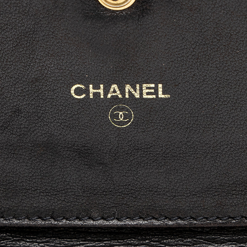 Chanel Vintage Caviar Leather CC Compact Wallet - FINAL SALE (SHF-17949)