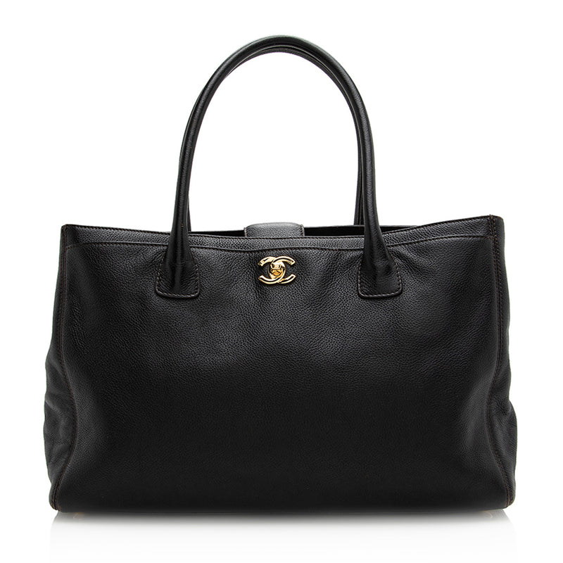 Chanel Caviar Leather Cerf Classic Executive Tote (SHF-21329) – LuxeDH