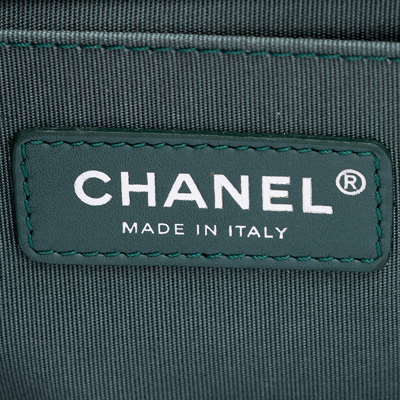 Chanel Caviar Chevron Old Medium Boy Bag (SHF-20675)