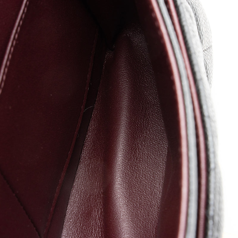 Chanel Caviar Leather Classic Medium Double Flap Bag (SHF-22404)