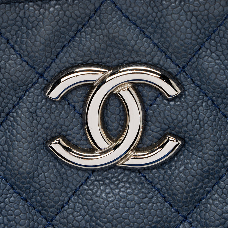 Chanel Caviar Leather French Riviera Hobo (SHF-16095)