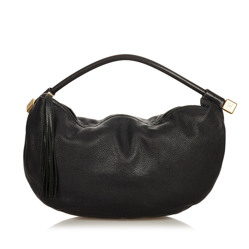 Chanel Caviar Leather Hobo Bag (SHG-27663)