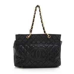 Chanel Caviar Leather Petite Timeless Tote (SHF-17772) – LuxeDH